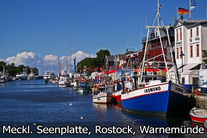 Mecklenburgische Seenplatte Rostock Warnemuende